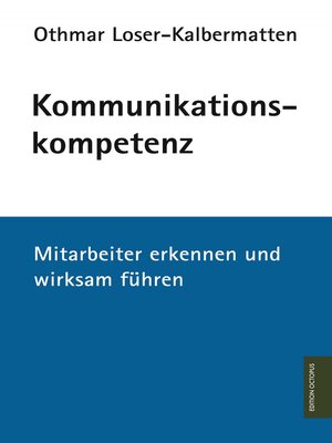 cover image of Kommunikationskompetenz